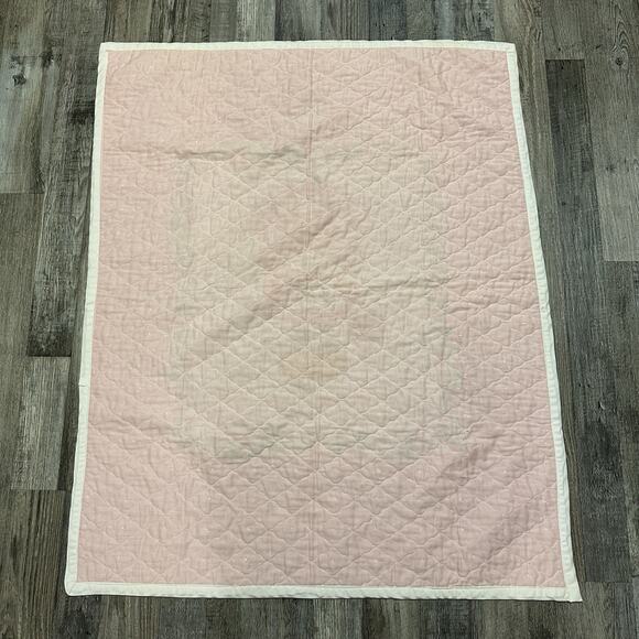 Strawberry Shortcake Quilt VTG 1980 Spring Mills Inc Blanket 42 x 34 Finished - Picture 4 of 5